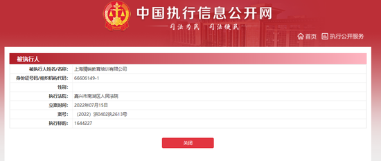 图片来源：中国执行信息公开网